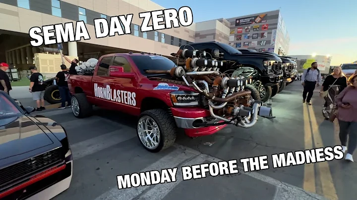 SEMA 2025 Day Zero | Las Vegas | Pre-Show Walkthrough • Cars In The Wild