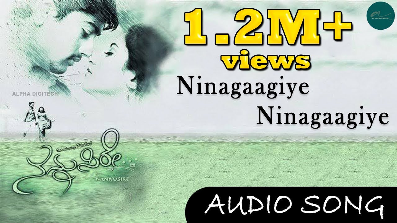 Ninagaagiye Ninagaagiye   Audio Song  Nannusire  Rahul  K S Chitra  Keerthi  Alp Alpha Digitech