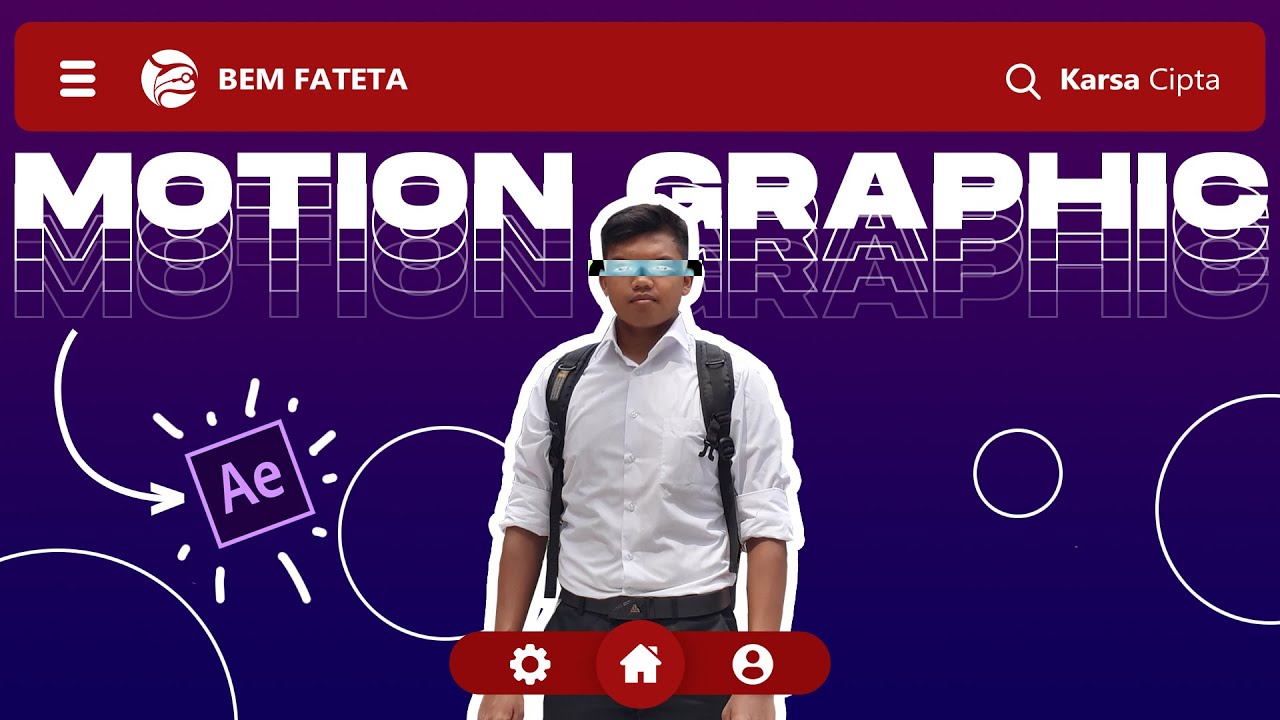 SIMPLE MOTION GRAPHIC (After Effect) Ruang Sapta Episode 2