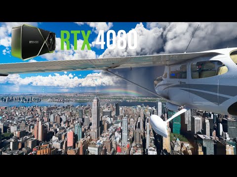 RTX 4080 - Ultra Realism Graphics - Microsoft Flight Simulator | Ultra Settings 1440P | 2023