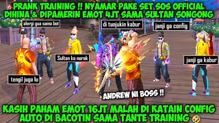 PAKAI SET  SOS  MALAH DIHINA SAMA SULTAN SONGONG & DIPAMERIN 4JT, AUTO KASIH PAHAM 16JT😎