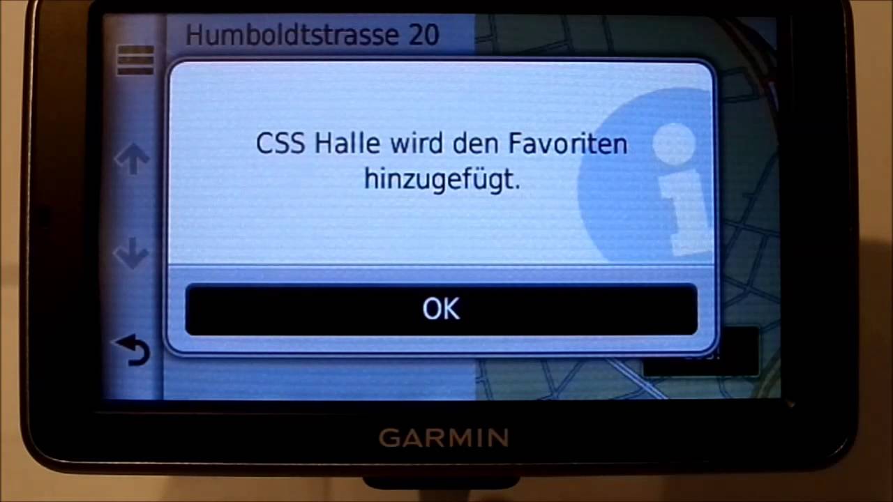 Garmin Navi Keine Kommunikation Mit Dem Update Server Grundfunktion der Garmin-Navis (A) - YouTube