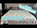 For a beach house or bringing the beach home, my review of the Levtex Stone Harbor Quilt!