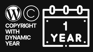 How To Add Copyright With a Dynamic Year in Your WordPress Website?