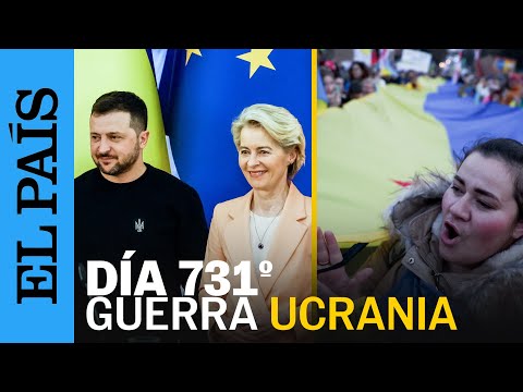 GUERRA UCRANIA | Zelenski homenajea el segundo aniversario rodeado de líderes mundiales | EL PAÍS