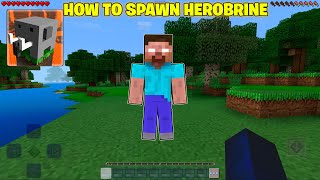 How to Spawn HEROBRINE in Craftsman: Building Craft