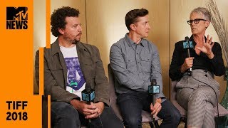 Jamie Lee Curtis, David Gordon Green & Danny McBride on 'Halloween' | TIFF 2018 | MTV News