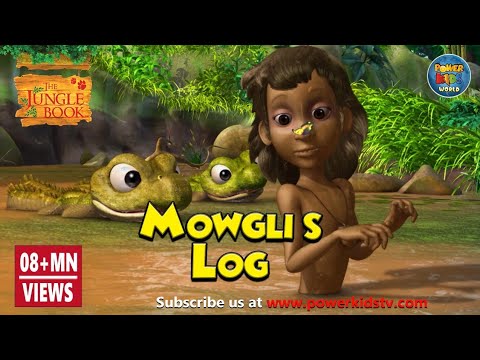 Jungle Book Season 1  Mowglis Log  English Stories  Animation Cartoon  Power Kids