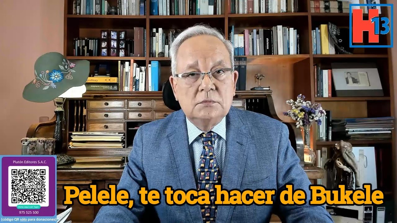 Pelele, te toca hacer de Bukele