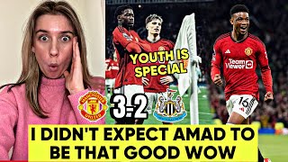 Amad Diallo Sensational! Bruno Fernandes World Class! Man Utd 3-2 Newcastle Reaction