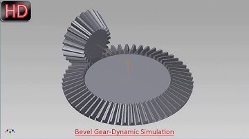 Bevel Gear-Dynamic Simulation (Video Tutorial) Autodesk Inventor