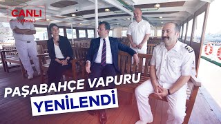 PAŞABAHÇE VAPURU YARINI BEKLİYOR