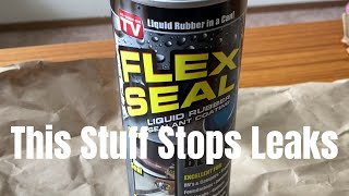How To Use Flex Seal To Stop Leaks