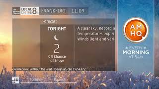 The Weather Channel - Frankfort, KY Local Forecast - 1/1/2018 11:08am