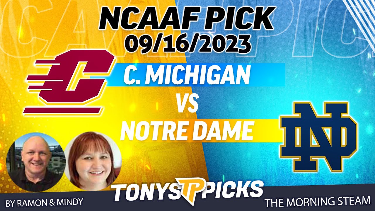 Central Michigan vs Notre Dame 9/16/2023 Week 3 FREE College Football