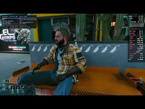 DLSS 5 Neural Rendering em uma Radeon RX 9070 XT rodando Cyberpunk 2077