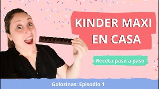 Receta de Kinder Maxi super fácil!