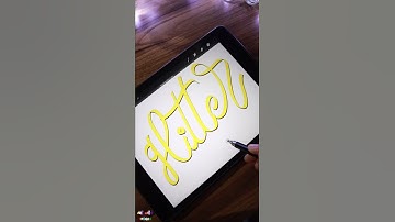How to Create Glitter Effect In Procreate (#shorts) #youtubeshorts