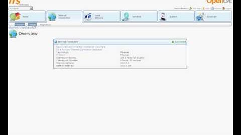 009 Internet Connection with PPPoE protocol