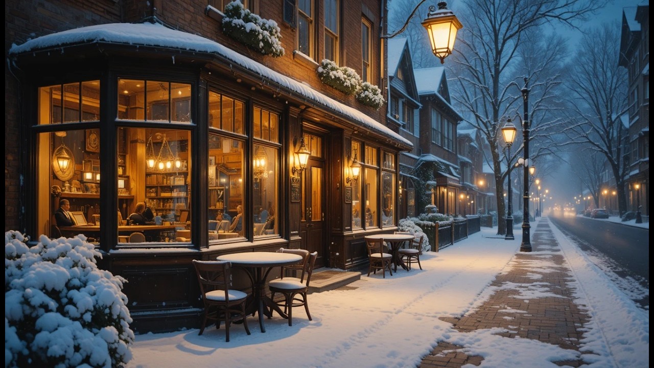 Snowfall Lofi ❄️ Chill Beats for Cold Winter Nights