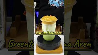 resep greentea dalgona aren #shorts #fyp #resepminuman