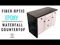 Fiber Optic Waterfall Epoxy Countertop | YouTube Winner!