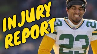 Not So Healthy After the Bye | Packers Wk7 Final Injury Report