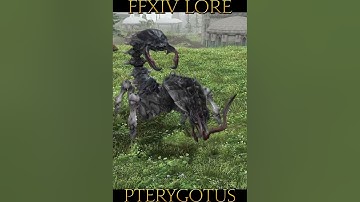 Pterygotus the Karabos - FFXIV Lore: The Hunt!  #ff14 #gaming #ffxiv #ffxivlore #ffxivarr