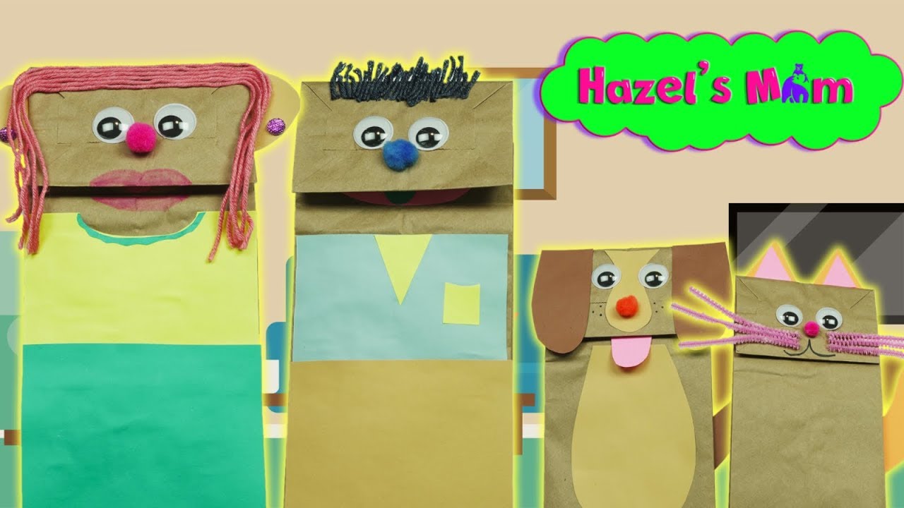 Amazon.com: READY 2 LEARN Paper Bag Puppet Pets - 238 Pieces - 6 Animals -  Puppet Making Kit for Kids Ages 3-5 - Inspire Creativity, Storytelling and  Role Play : Toys & Games