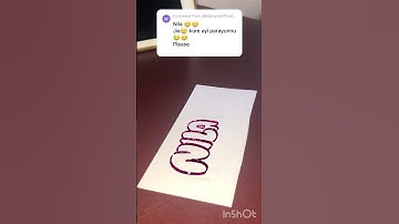 ❤️‍🔥comment your name#calligraphylattering #nhuandaocalligraphy #nameinitials #fypage #art