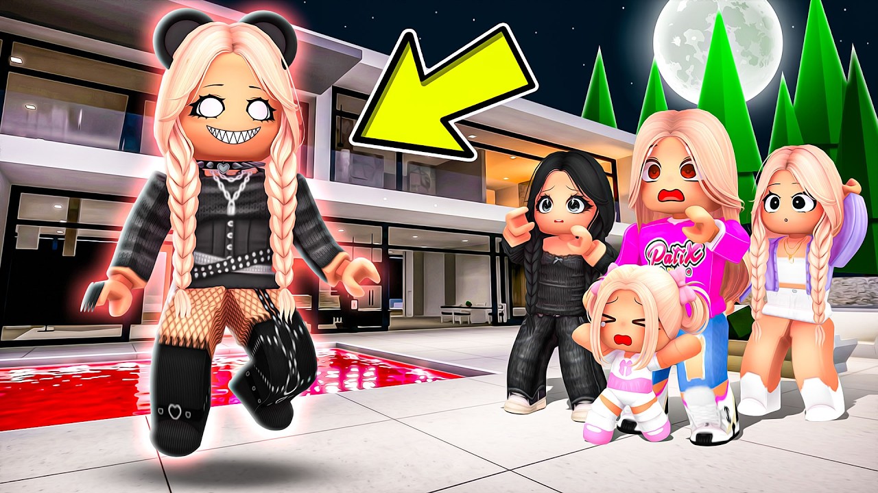 EMO PIĘCIORACZKA JEST OPĘTANA na BROOKHAVEN w ROBLOX!