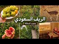 الريف السعودي🇸🇦بجنوب المملكة🌴| أيام بين الطبيعة وفواكه الموسم🍇