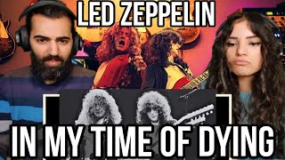 We react to Led Zeppelin - In My Time of Dying - 1975 Earls Court | REACTION
