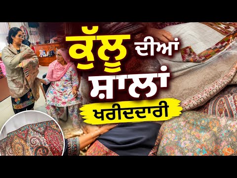 ਕੁੱਲੂ ਦੀਆਂ ਸ਼ਾਲਾਂ.... ਖ਼ਰੀਦਦਾਰੀ 