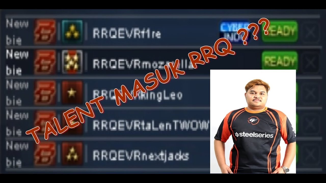 Line Up Rrq TALENT MASUK RRQ!! (New line up) - YouTube