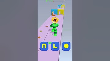 Blob Shape Race Runner Gameplay #3 #blobrunner3d #shifters  #funny #games