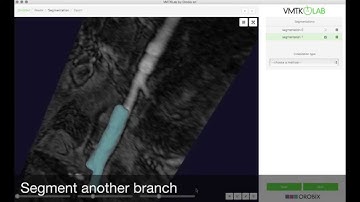VMTKLab tutorials segmentation