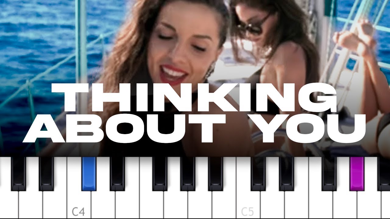 Calvin Harris ft Ayah Marar Thinking About You (piano tutorial) YouTube Calvin Harris ft Ayah Marar Thinking About You (piano tutorial) YouTube