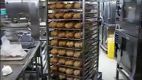 Cooking a full load of duck in the Alto-Shaam Combitherm com