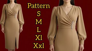 With this tutorial, you’ll have a simple and elegant evening dress.