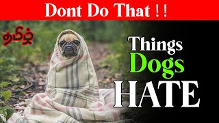 10 Things Your Dog Hates About You in Tamil