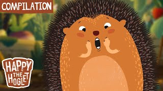 The Best of Happy the Hoglet 🦔 Episodes 1-5 Compilation