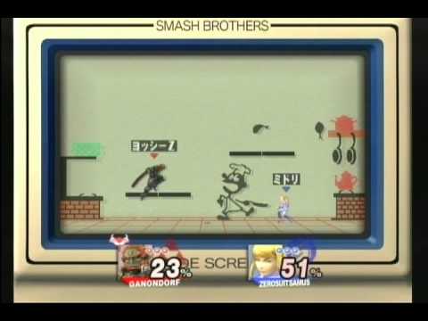 スマブラX Wi-Fiフレンド対戦118　ゼロスーツサムス VS ガノンドロフ