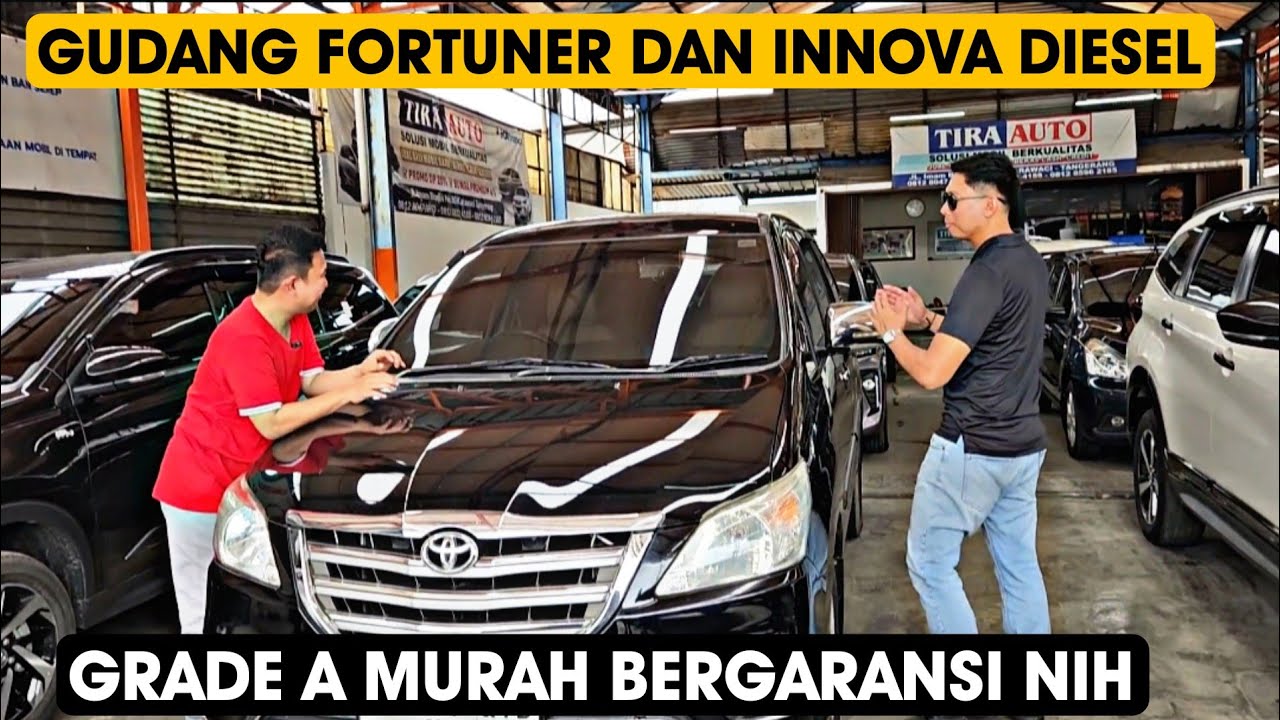 Fortuner dan Innova Diesel Grade A Murah nih..Mobil Ganteng Bergaransi di Tira Auto