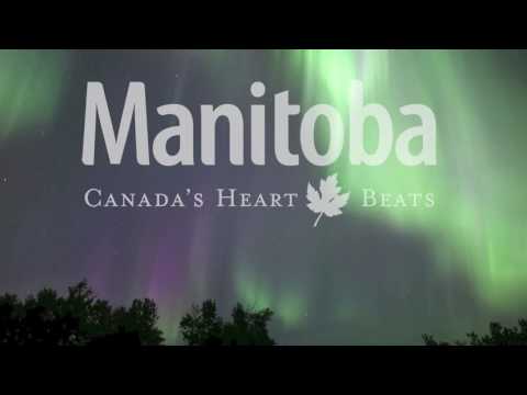 Northern Lights Over Manitoba