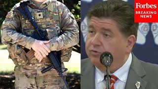 'We Do Not Welcome Troops': IL Gov. JB Pritzker Pushes Back On Potential National Guard Deployment