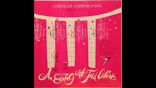An Evening With Fred Astaire, October 17, 1958, NBC TV (1958, full album, vinyl rip)