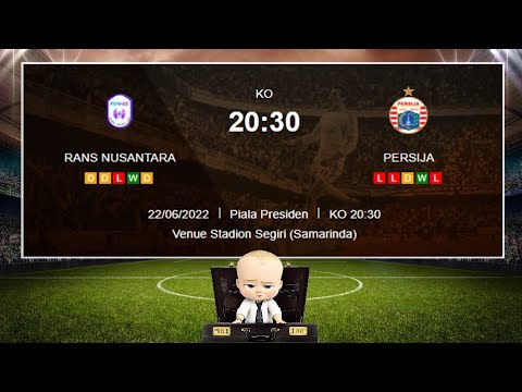 Rans Nusantara vs Persija Jakarta || Hari Ini 22 Juni 2022 - Piala Presiden 2022 |#ransnusantarafc