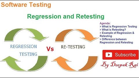 Regression and Retesting | Software Testing