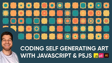 Creating Self Generating Art with P5.js & Javascript - Creative Coding